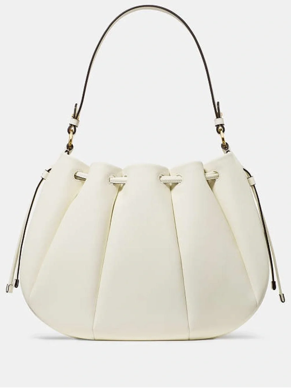 kate spade Cream Padded Shoulder Hobo Bag